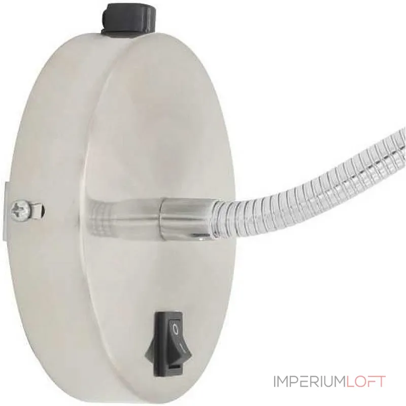 Бра Arte Lamp Dorm A1408AP-1SS Цвет арматуры серебро Цвет плафонов серебро от ImperiumLoft Бра Arte Lamp Dorm A1408AP-1SS Цвет арматуры серебро Цвет плафонов серебро от ImperiumLoft