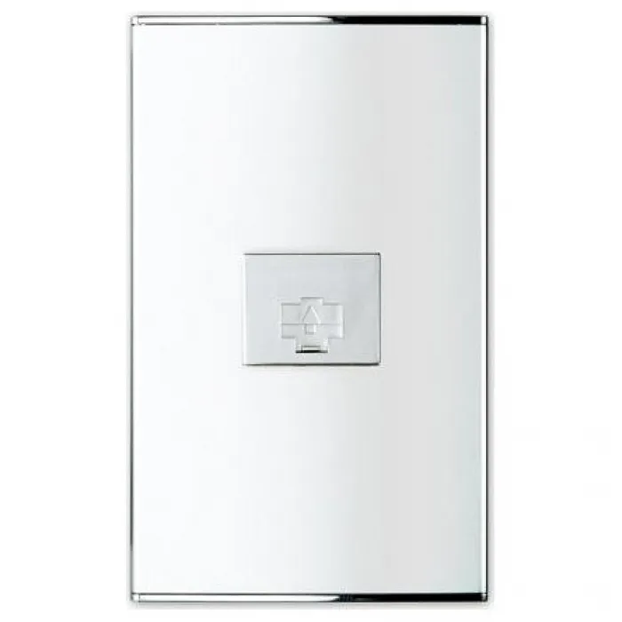 Розетка телефонная RJ-11 Imex 4524 WRC 4524 Цвет арматуры белый от ImperiumLoft