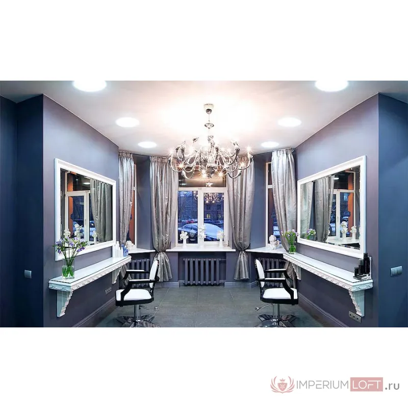 Подвесная люстра Lightstar Cigno Collo 751244 Цвет арматуры хром от ImperiumLoft