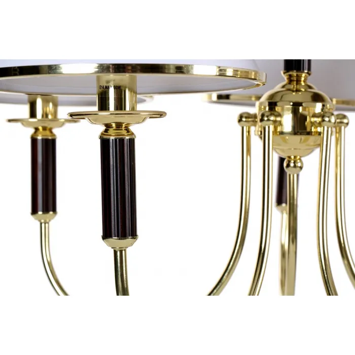 Подвесная люстра Arte Lamp Catrin A3545LM-5GO Цвет арматуры золото Цвет плафонов золото от ImperiumLoft