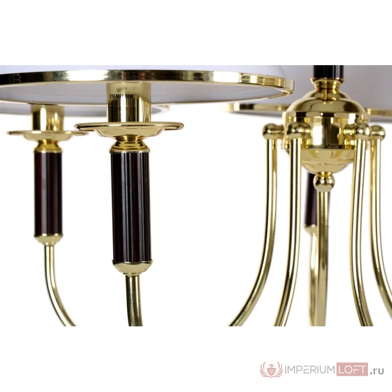 Подвесная люстра Arte Lamp Catrin A3545LM-5GO Цвет арматуры золото Цвет плафонов золото от ImperiumLoft