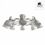 Люстра на штанге Arte Lamp Martin A5216PL-8WG Цвет арматуры золото Цвет плафонов золото от ImperiumLoft