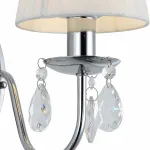 Бра Arte Lamp 9123 A9123AP-1CC Цвет арматуры хром Цвет плафонов белый