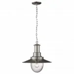 Подвесной светильник Arte Lamp Fisherman A5540SP-1SS Цвет арматуры серебро Цвет плафонов прозрачный от ImperiumLoft