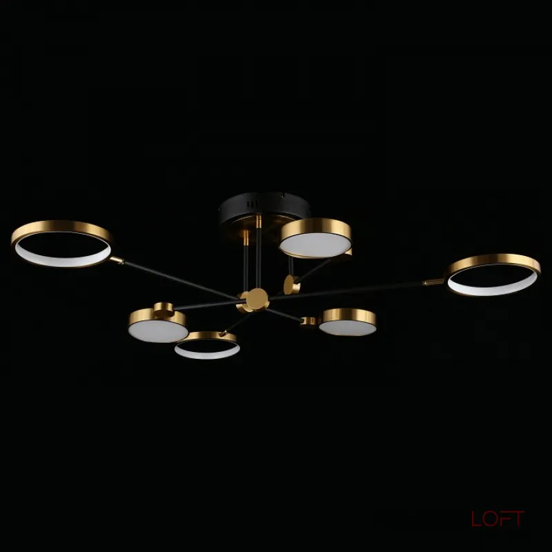 Потолочная люстра Aployt Ines APL.043.07.50 Потолочная люстра Aployt Ines APL.043.07.50