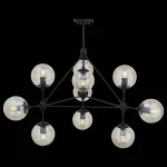 Люстра на штанге ST-Luce Stampo SL549.403.10 Цвет плафонов серый Цвет арматуры черный от ImperiumLoft
