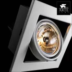 Встраиваемый светильник Arte Lamp Technika 2 A5930PL-1WH Цвет арматуры белый Цвет плафонов белый от ImperiumLoft