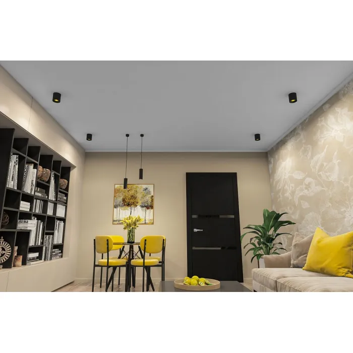 Накладной светильник Denkirs DK3020BYE DK3090-BK+YE Цвет плафонов черный от ImperiumLoft