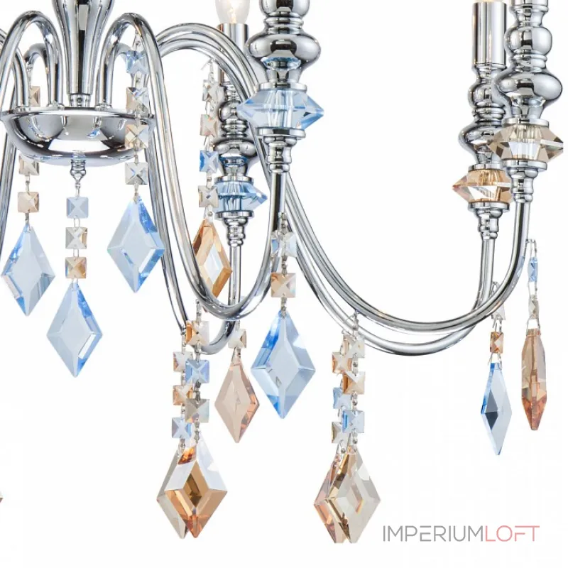 Подвесная люстра Lucia Tucci Maya MAYA 4450.8 chrome