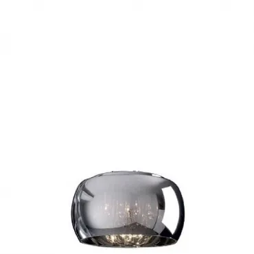 Подвесной светильник Zumaline Crystal P0076-05L-F4FZ Цвет плафонов серый Цвет арматуры хром