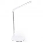 Настольная лампа офисная Ambrella DE52 DE524 SL серебро LED 3000-6400K 7W Цвет арматуры серебро Цвет плафонов белый