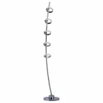 Торшер MW-Light Гэлэкси 9 632044205 Цвет арматуры хром Цвет плафонов белый от ImperiumLoft