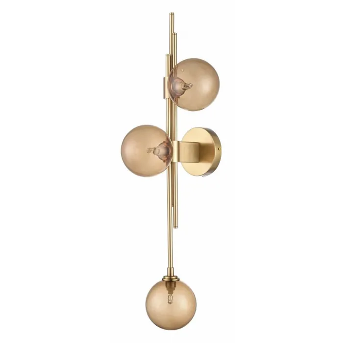 Бра Vele Luce Paradise VL5774W23 Цвет арматуры Желтый Цвет плафонов Коричневый от ImperiumLoft