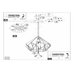 Подвесной светильник Eglo Carlton 1 49256 Цвет арматуры черный Цвет плафонов желтый от ImperiumLoft