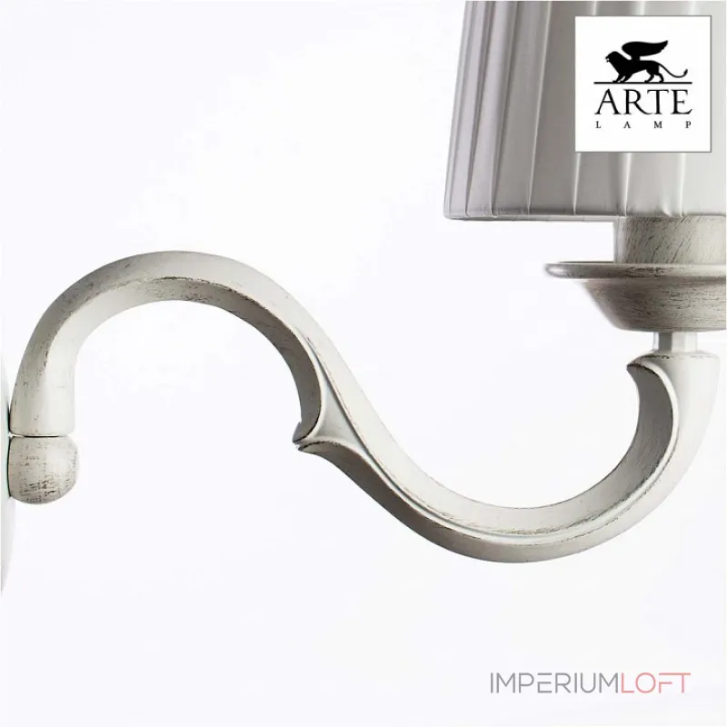 Бра Arte Lamp Alba A9395AP-1WG Цвет арматуры золото Цвет плафонов белый Бра Arte Lamp Alba A9395AP-1WG Цвет арматуры золото Цвет плафонов белый