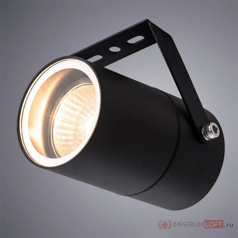 Светильник на штанге Arte Lamp Mistero A3303AL-1BK Цвет плафонов черный Цвет арматуры черный от ImperiumLoft