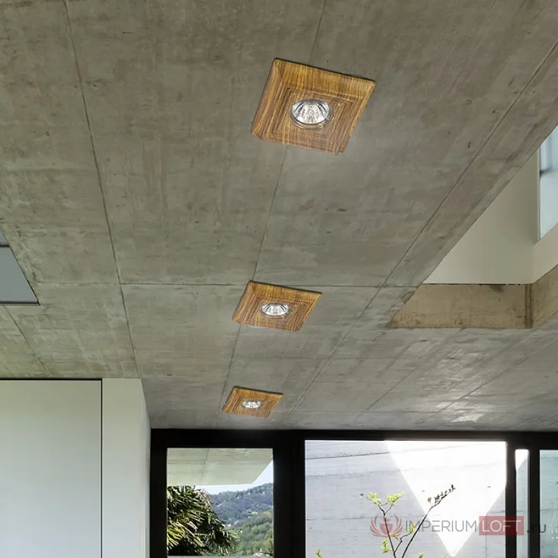 Встраиваемый светильник Novotech Pattern 370090 Цвет арматуры коричневый от ImperiumLoft
