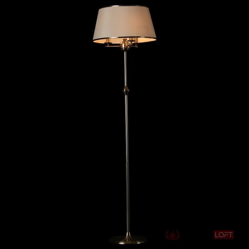 Торшер Arte Lamp Alice A3579PN-3AB Цвет арматуры бронза Цвет плафонов кремовый от ImperiumLoft