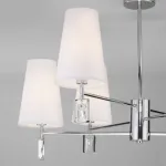 Люстра на штанге Eurosvet Milazzo 60137/6 хром от ImperiumLoft