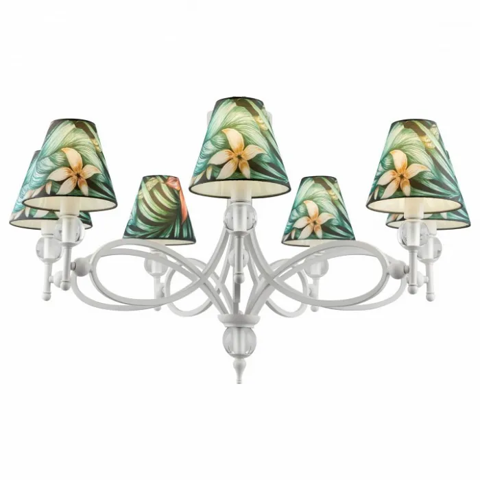 Подвесная люстра Lamp4You Provence 12 M2-07-WM-LMP-O-12 Цвет плафонов разноцветный от ImperiumLoft