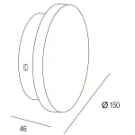 Накладной светильник Donolux DL256 DL256G