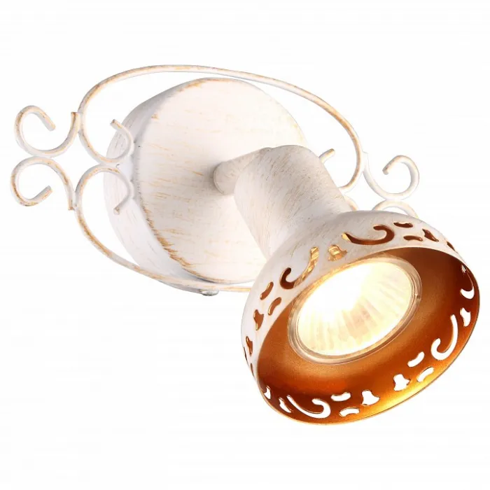 Спот Arte Lamp Focus A5219AP-1WG Цвет арматуры золото Цвет плафонов золото от ImperiumLoft