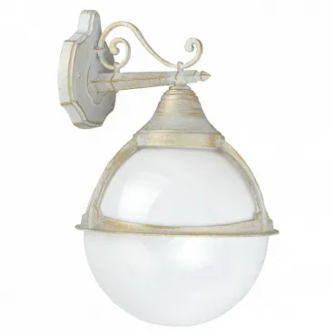 Светильник на штанге Arte Lamp Monaco A1492AL-1WG Цвет арматуры золото Цвет плафонов белый