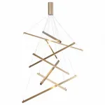 Подвесная люстра Odeon Light Cometa 3860/96L Цвет арматуры золото Цвет плафонов золото от ImperiumLoft