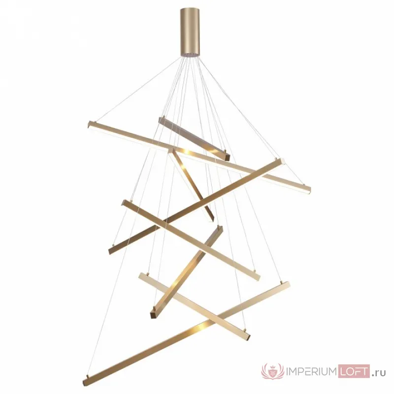 Подвесная люстра Odeon Light Cometa 3860/96L Цвет арматуры золото Цвет плафонов золото от ImperiumLoft