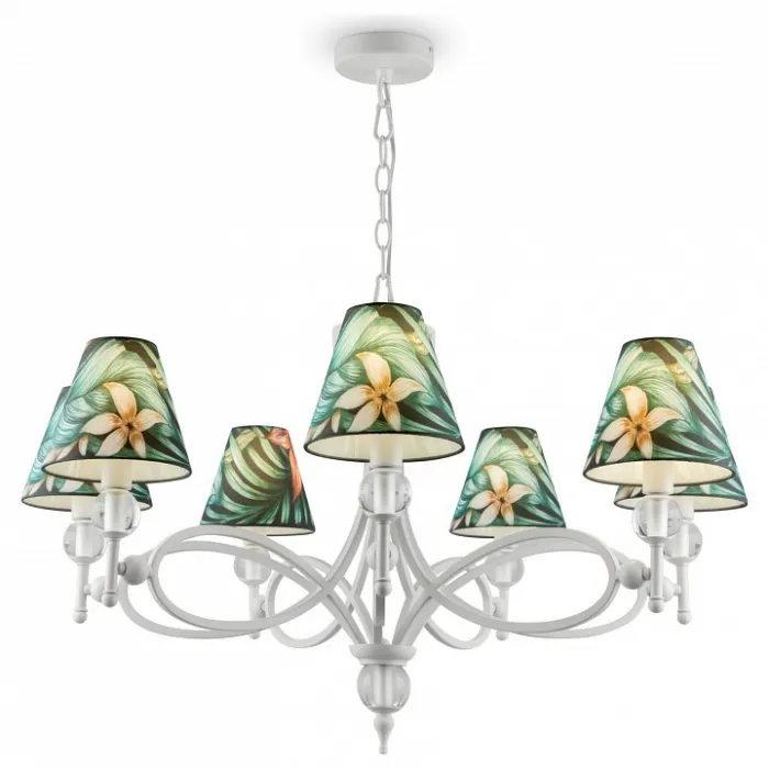 Подвесная люстра Lamp4You Provence 12 M2-07-WM-LMP-O-12 Цвет плафонов разноцветный от ImperiumLoft