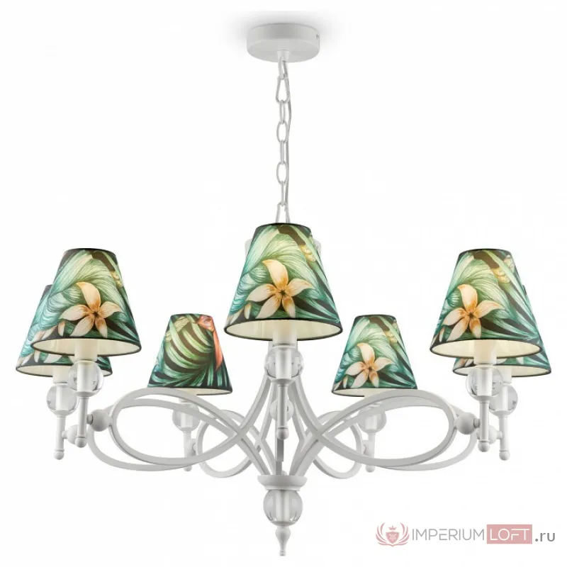 Подвесная люстра Lamp4You Provence 12 M2-07-WM-LMP-O-12 Цвет плафонов разноцветный от ImperiumLoft