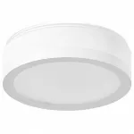 Рамка на 1 светильник Ambrella N712 N7120 SWH/FR белый песок/белый матовый D70*H15mm Out15mm MR16 Цвет арматуры белый