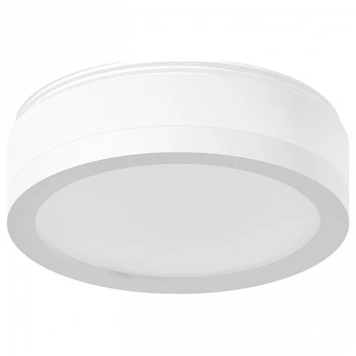 Рамка на 1 светильник Ambrella N712 N7120 SWH/FR белый песок/белый матовый D70*H15mm Out15mm MR16 Цвет арматуры белый от ImperiumLoft