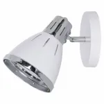 Спот Arte Lamp Marted A2215AP-1WH Цвет арматуры хром Цвет плафонов белый