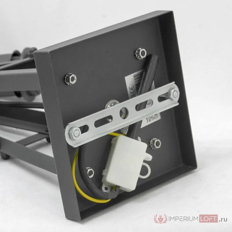 Светильник на штанге Lussole Parker LSP-9885 Цвет плафонов черный Цвет арматуры черный от ImperiumLoft