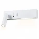 Бра Ambrella Wall 9 FW285 SWH белый песок LED 4200K 3W+3W 260*50*65 Цвет арматуры белый Цвет плафонов белый