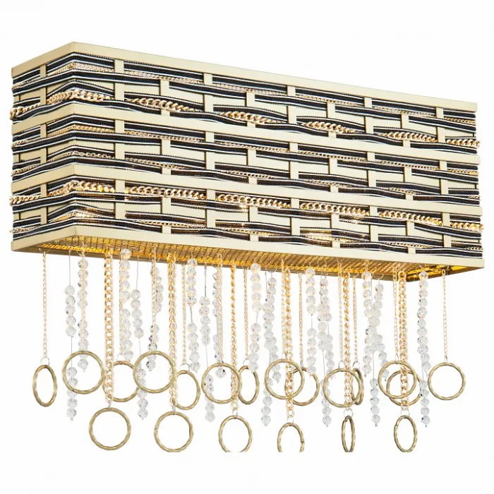 Накладной светильник Lucia Tucci Perso PERSO W4930.3 gold&black от ImperiumLoft