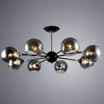 Потолочная люстра Arte Lamp Lagos A2708PL-8BK 