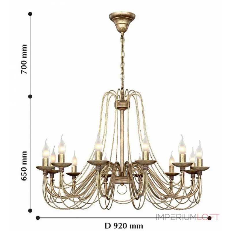 Подвесная люстра F-promo Chateau 2163-12P