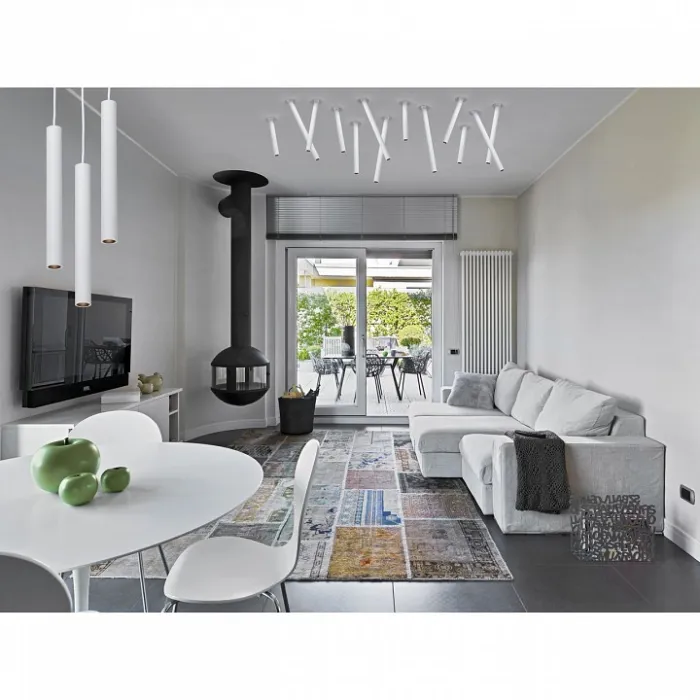 Подвесной светильник DeMarkt Ракурс 631014401 Цвет плафонов белый от ImperiumLoft
