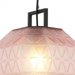 Подвесной светильник Stilfort Chest 2127/12/01P Цвет плафонов розовый Цвет арматуры черный