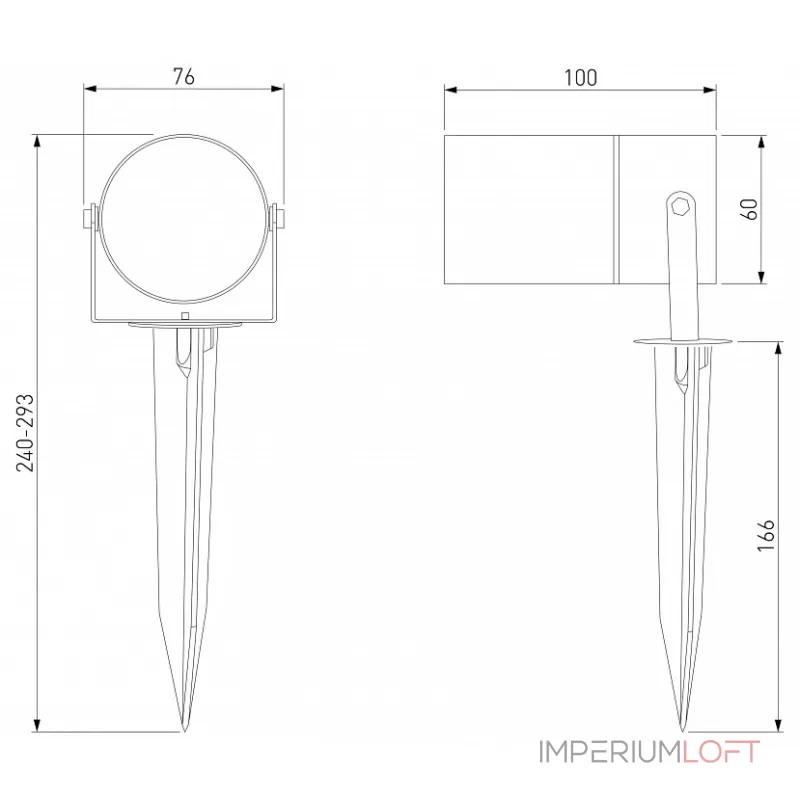 Наземный низкий светильник Elektrostandard Landscape Landscape LED черный (043 FL LED) Наземный низкий светильник Elektrostandard Landscape Landscape LED черный (043 FL LED)