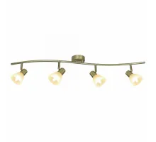 Спот Arte Lamp Parry A5062PL-4AB Цвет арматуры бронза Цвет плафонов белый