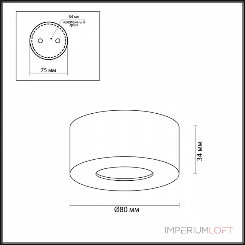 Накладной светильник Odeon Light Bene 4283/7CL Цвет плафонов черный Накладной светильник Odeon Light Bene 4283/7CL Цвет плафонов черный