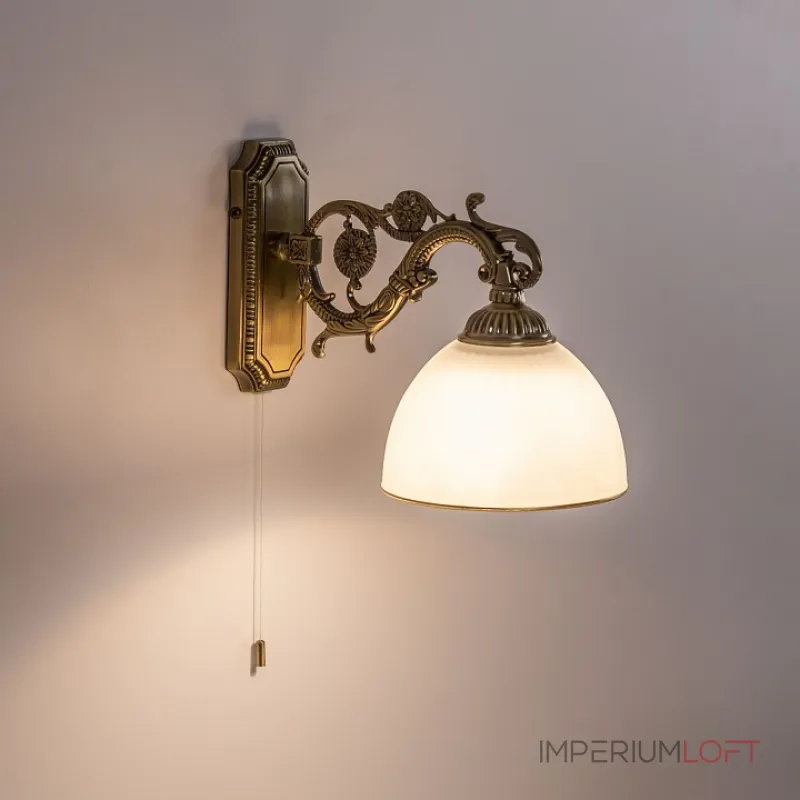 Бра Citilux Адриана CL405413 Цвет арматуры бронза Цвет плафонов белый