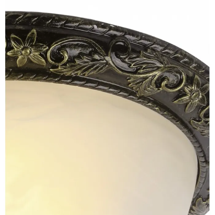 Накладной светильник Arte Lamp Torta A7161PL-2AB Цвет арматуры бронза Цвет плафонов белый от ImperiumLoft