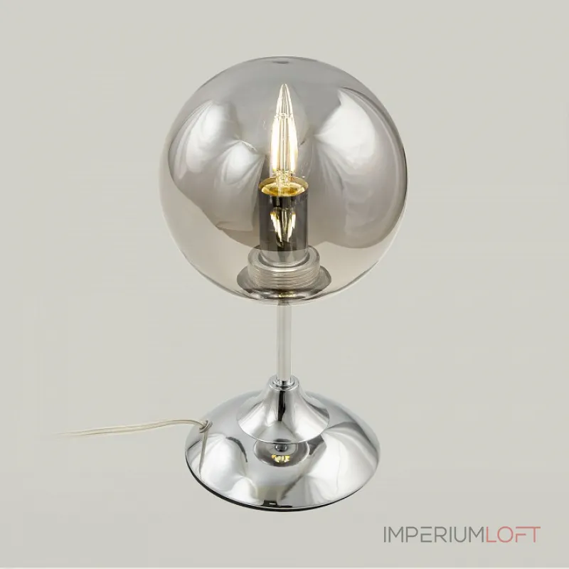 Настольная лампа декоративная Citilux Томми CL102810 Цвет арматуры хром Цвет плафонов серый от ImperiumLoft Настольная лампа декоративная Citilux Томми CL102810 Цвет арматуры хром Цвет плафонов серый от ImperiumLoft