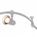 Комплект трековый Arte Lamp Rails A3057 A3057PL-6SI Цвет арматуры серебро Цвет плафонов серебро