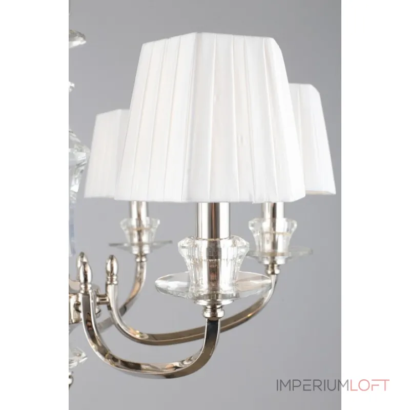 Подвесная люстра Aployt Gaell APL.704.03.06 Цвет арматуры хром Цвет плафонов кремовый