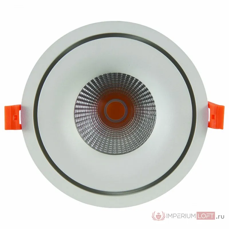 Встраиваемый светильник Arte Lamp Apertura A3315PL-1WH Цвет арматуры белый Цвет плафонов прозрачный от ImperiumLoft
